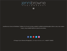 Tablet Screenshot of jennibrowne.com
